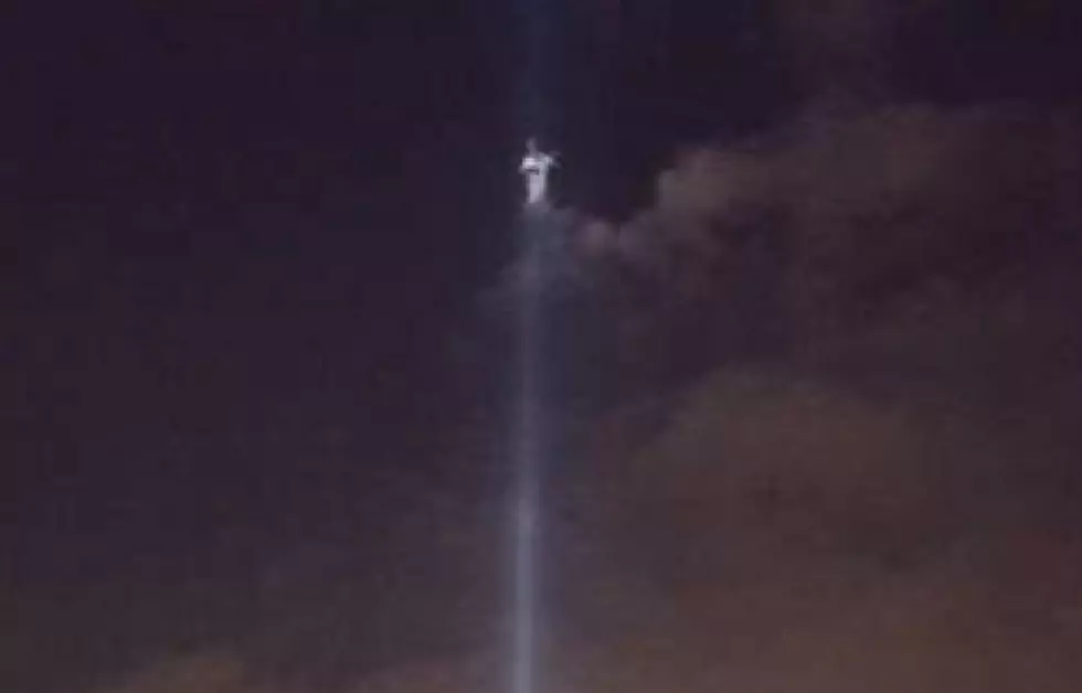 &#8216;Angel&#8217; captured in 9/11 lights — Optical illusion or &#8216;something else?&#8217;