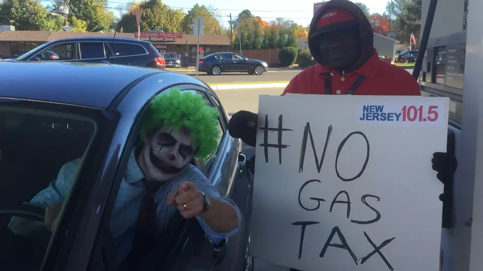 It’s no joke! Clown reminds NJ residents to vote NO on ballot question two