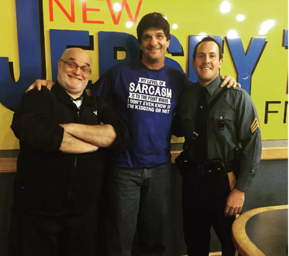 Jersey comedian and State Trooper join Trev for the Push-up Challenge