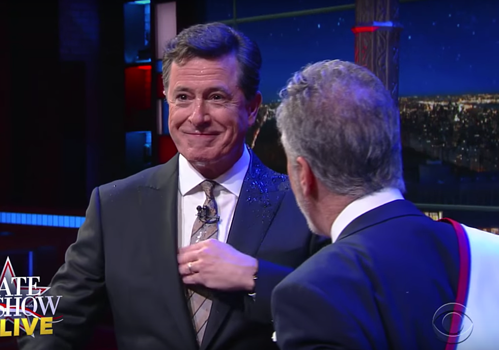 Jersey’s Jon Stewart, Colbert in epic election number — with a heck of a surprise