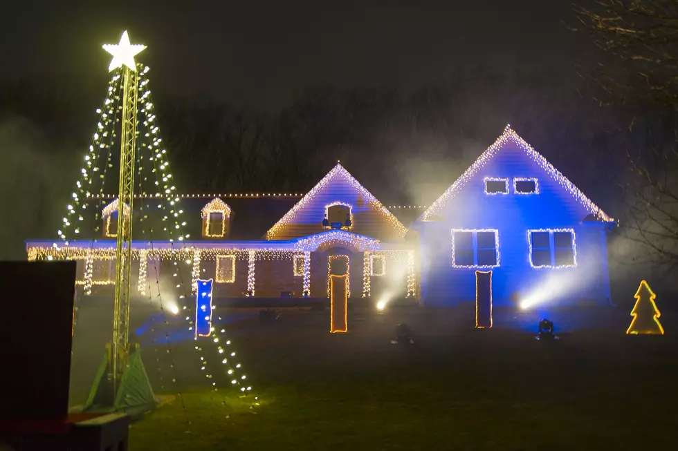 An up-close look at the Christmas light show in Wall Township — from Bill Doyle