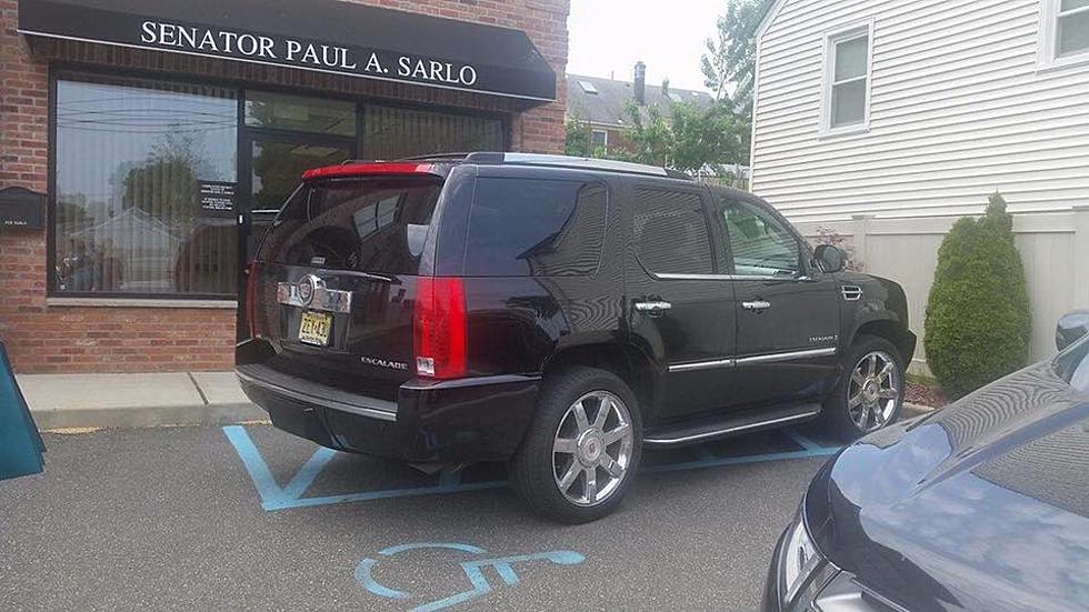 Busted! NJ state senator caught parking in handicapped space