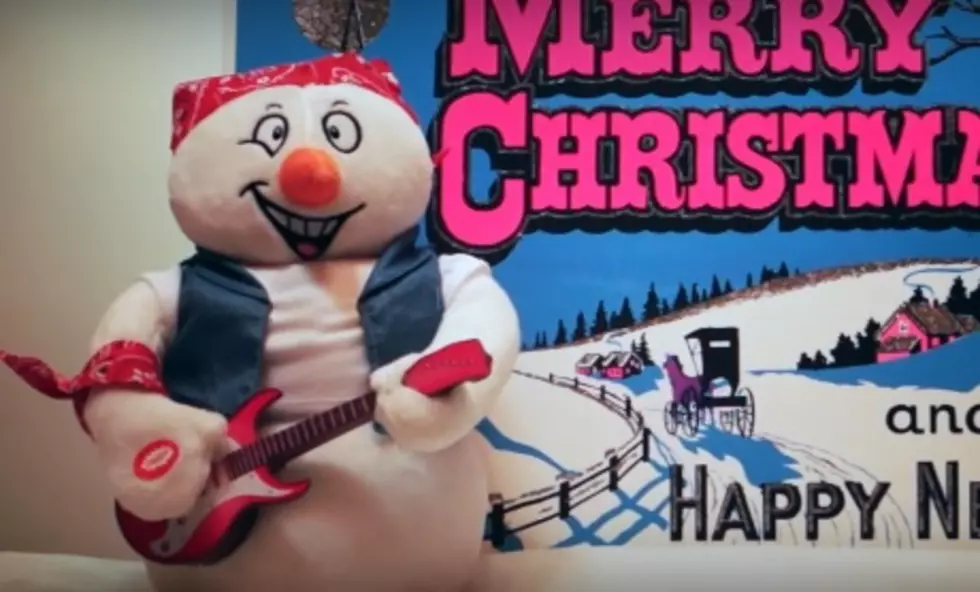 Tell me this snowman isn’t a Springsteen rip-off