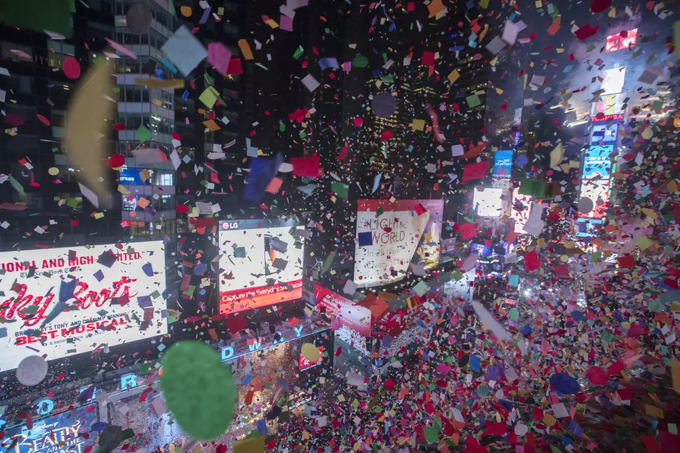 New Year’s revelers ring in 2017 in Times Square