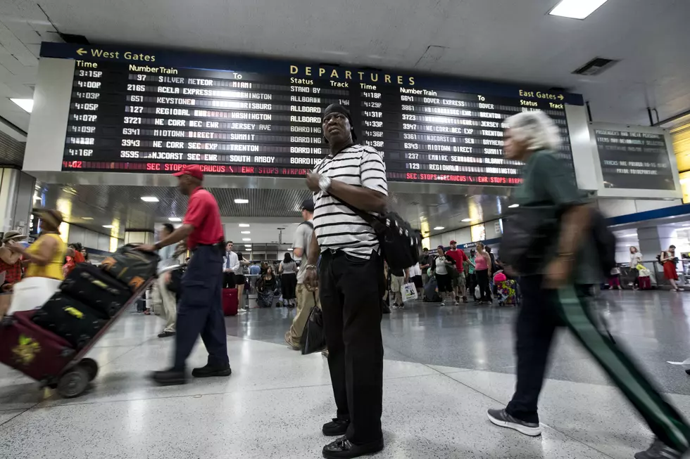 Giant train departure board at Penn Station goes away