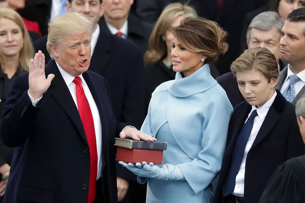 Trump sworn in as 45th president