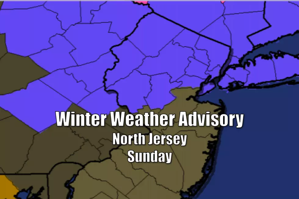 Light snow and ice possible in North Jersey on Sunday