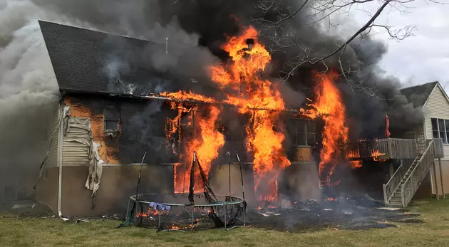 Check Out Video From The House Fire Today in Toms River