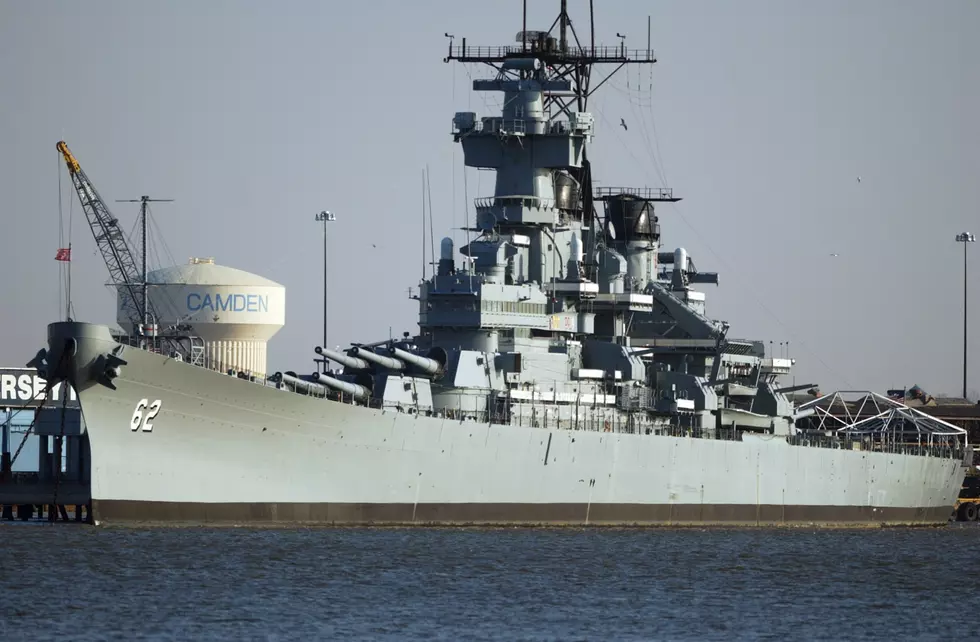 Emergency personnel use Battleship New Jersey for training