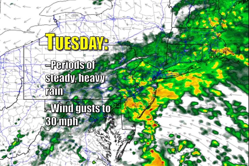 What a yucky day! Wet, windy, cloudy, and cool across NJ