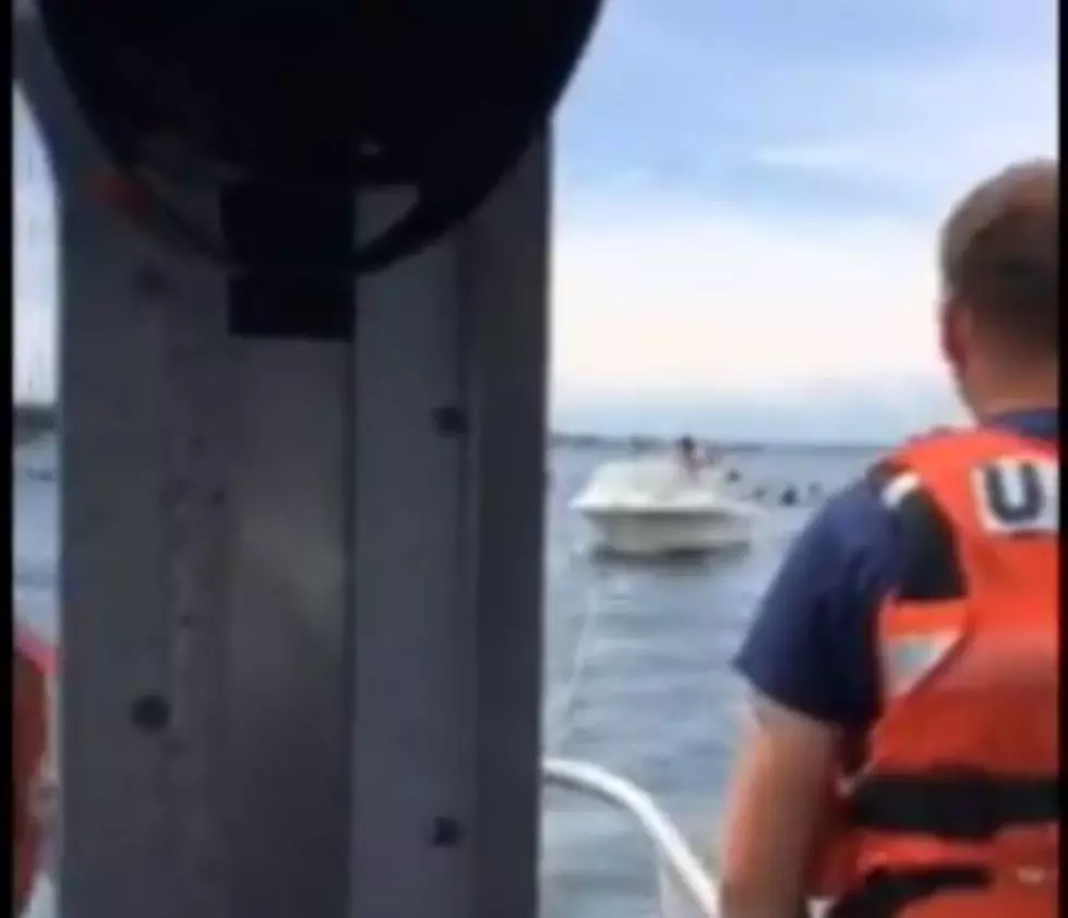 Coast Guard tows disabled boat safely to shore near Atlantic Highlands