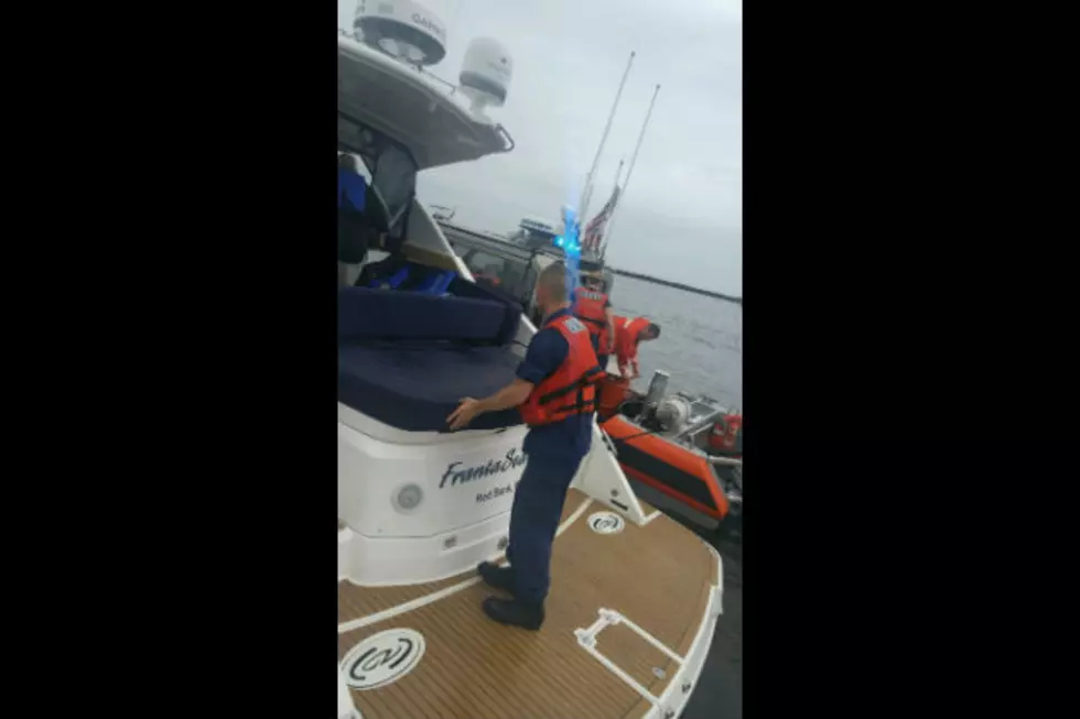 Coast Guard helps boaters taking on water off Sandy Hook