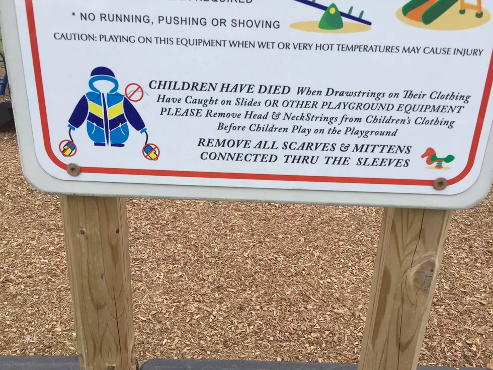 This playground sign is taking safety way too far