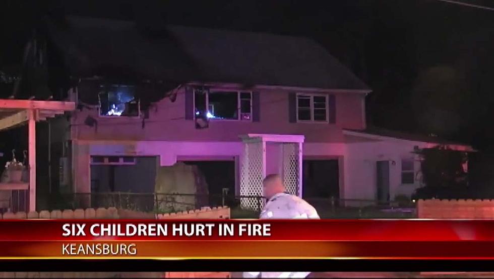 Fire burns family of 8 out of Keansburg home