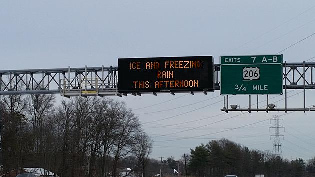 Watch out Monday: Freezing rain means a slippery afternoon drive