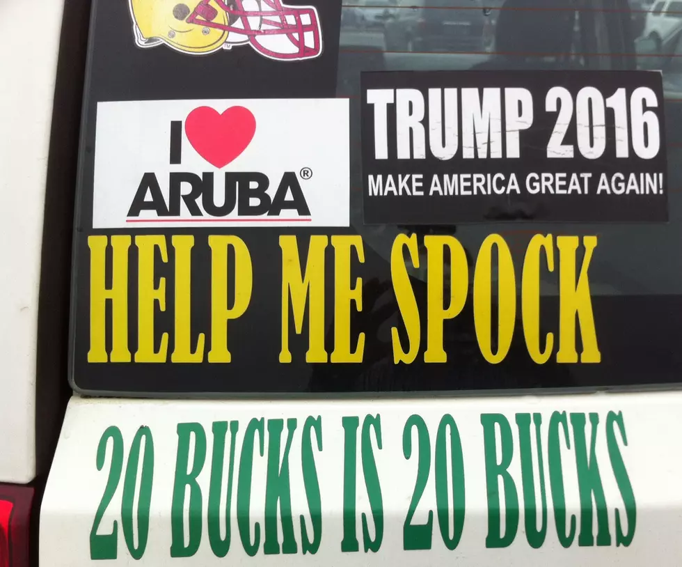 Craig Allen asks: What do Jersey Bumper Stickers say about us?