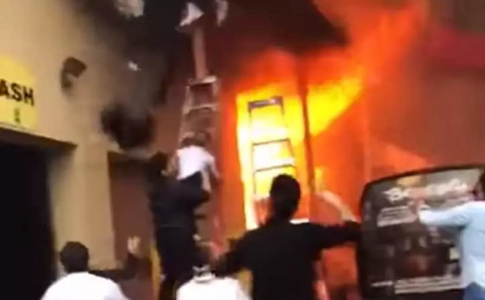 Girls jump from balcony to escape Edgewater dance studio fire