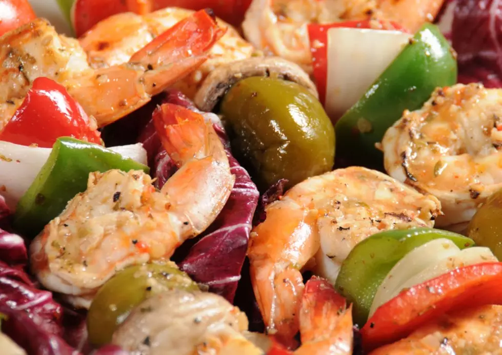 Big Joe's quick and easy grilled shrimp kabobs