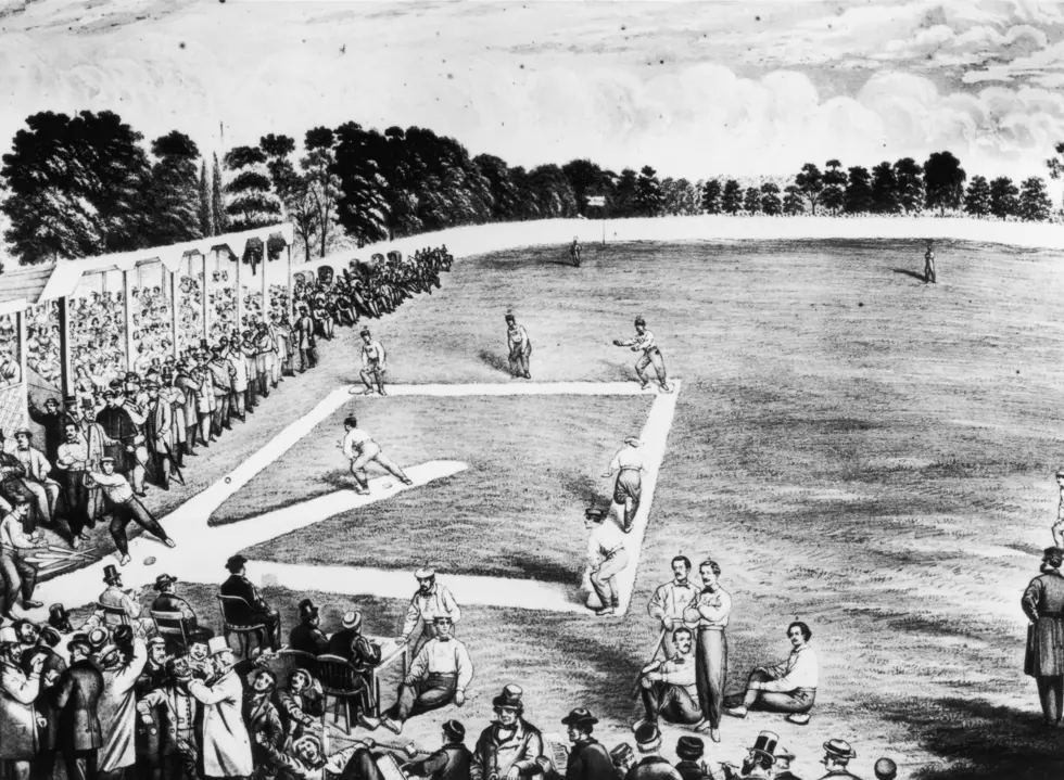 The first organized baseball game was in New Jersey
