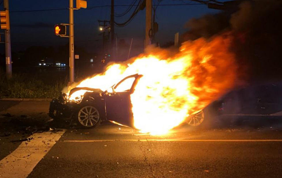 Her hero: Jail officer rescues driver from burning car in South Brunswick