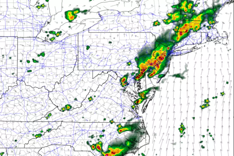 Strong thunderstorms to sweep across NJ Friday evening