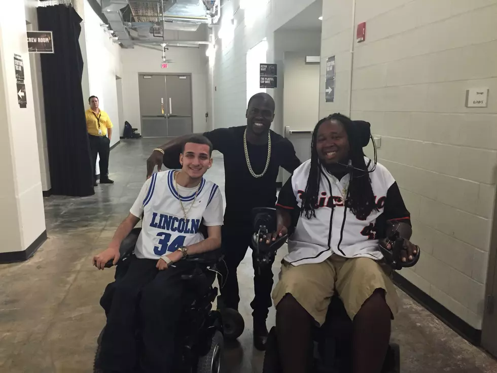 When Eric LeGrand & Mikey Nichols snuck in to Kevin Hart