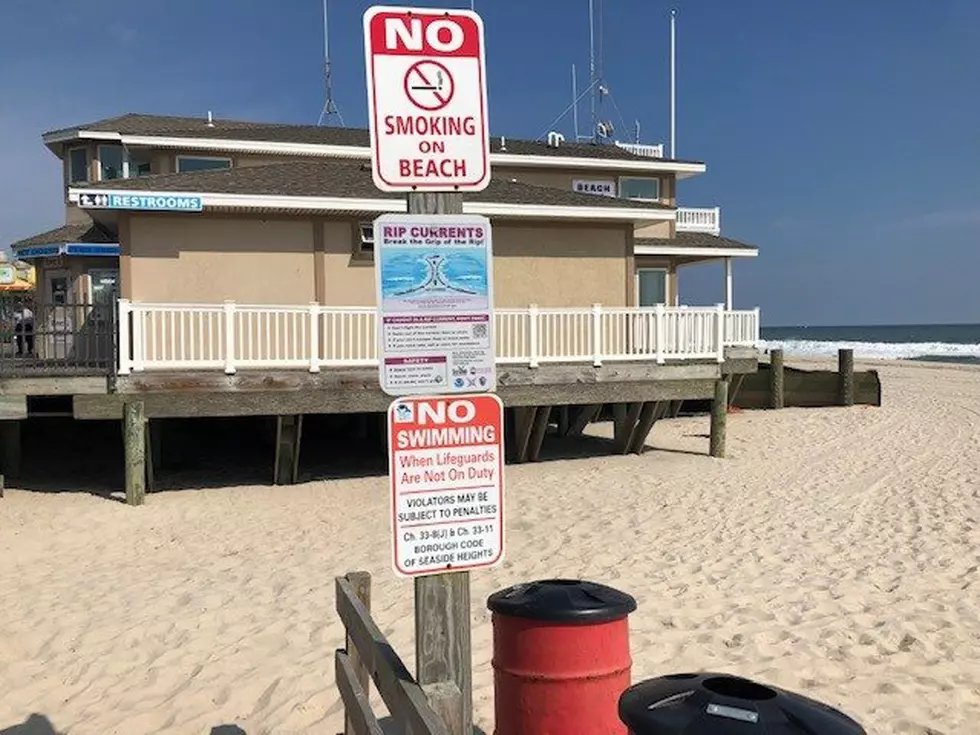 Seaside Heights warns swimmers to stay out of the water