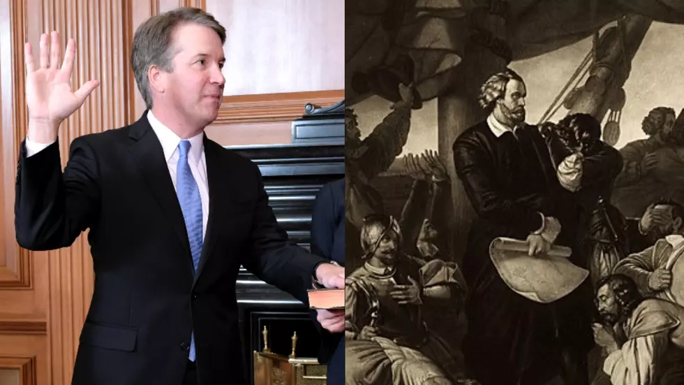 Justice Kavanaugh and Christopher Columbus — a two-fer Monday!