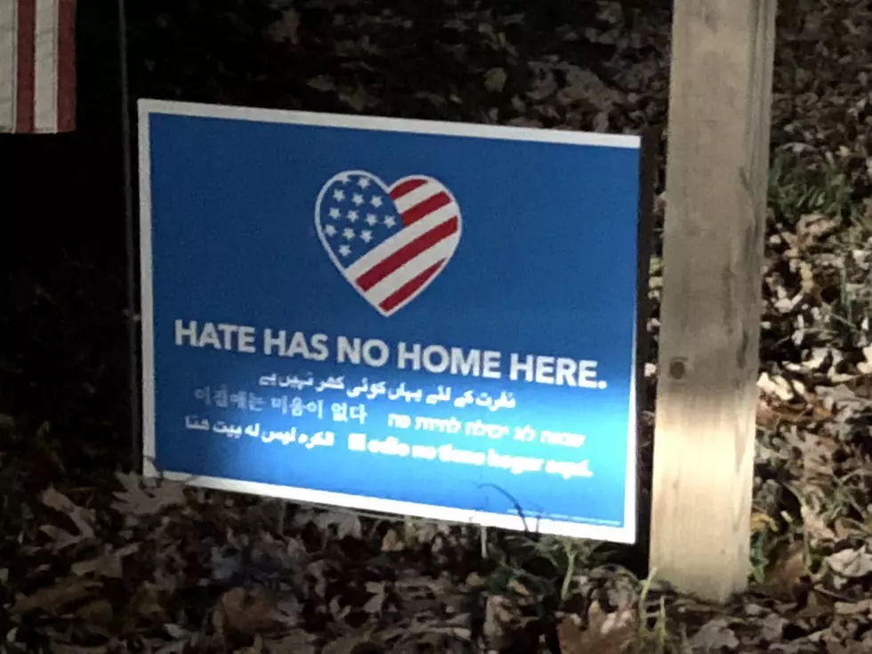 Hate has 'no home' here in NJ? Oh yes it does!