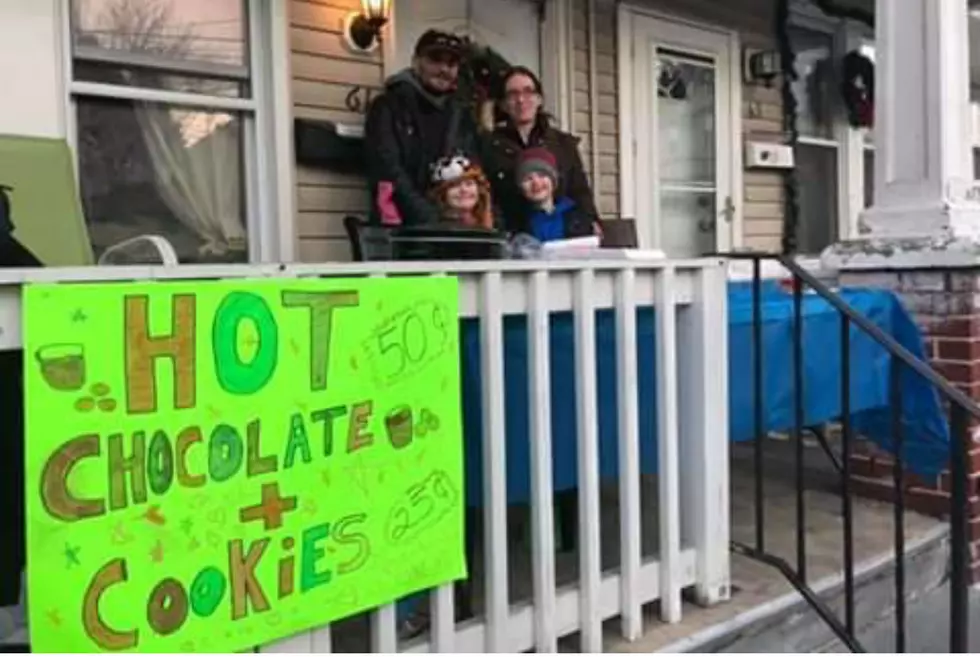 Dad needed brain surgery, so NJ kids selling hot chocolate