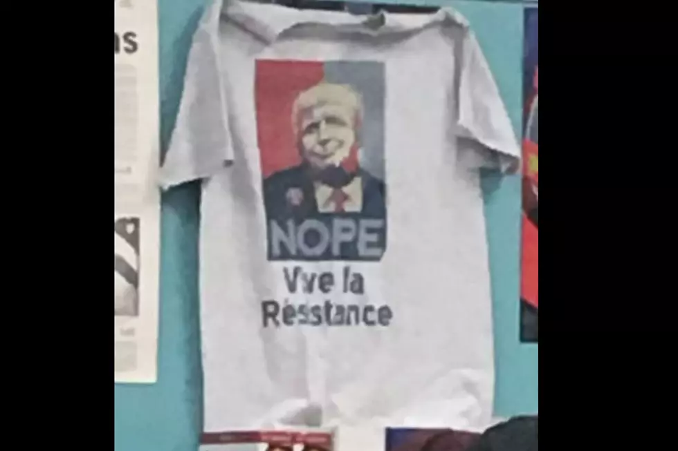 Mom upset at anti-Trump shirt displayed in NJ classroom