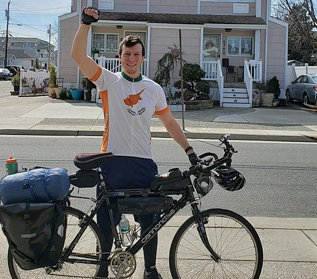 NJ man biking to Alaska to research his heart condition