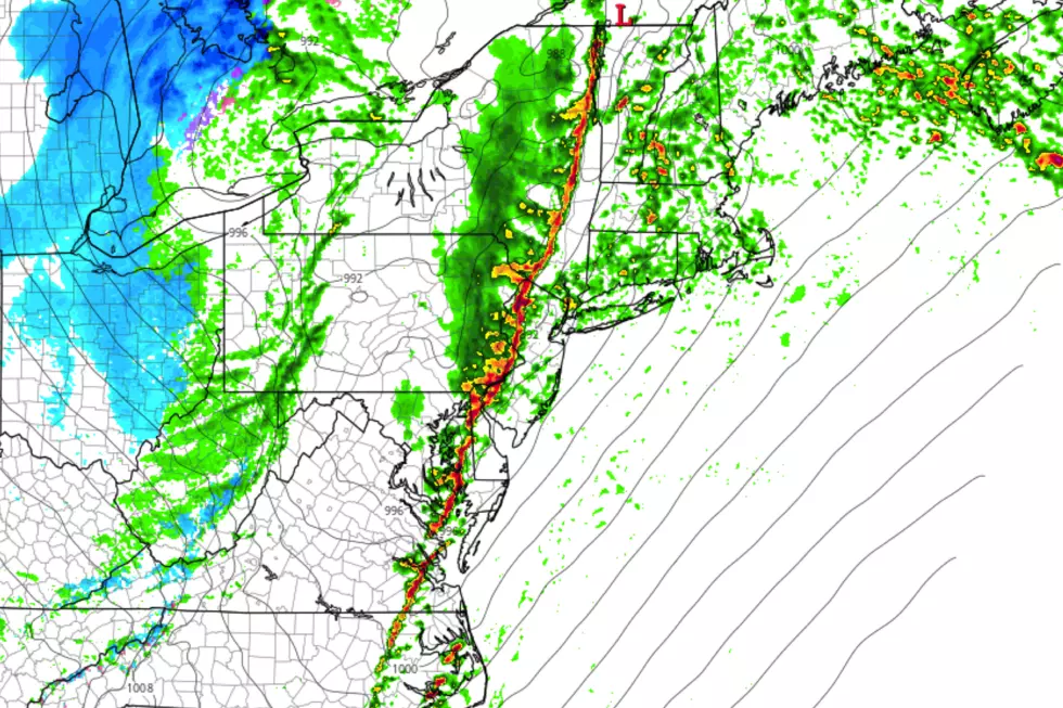 Weekend to end with a bang — strong t-storms for NJ Sunday night
