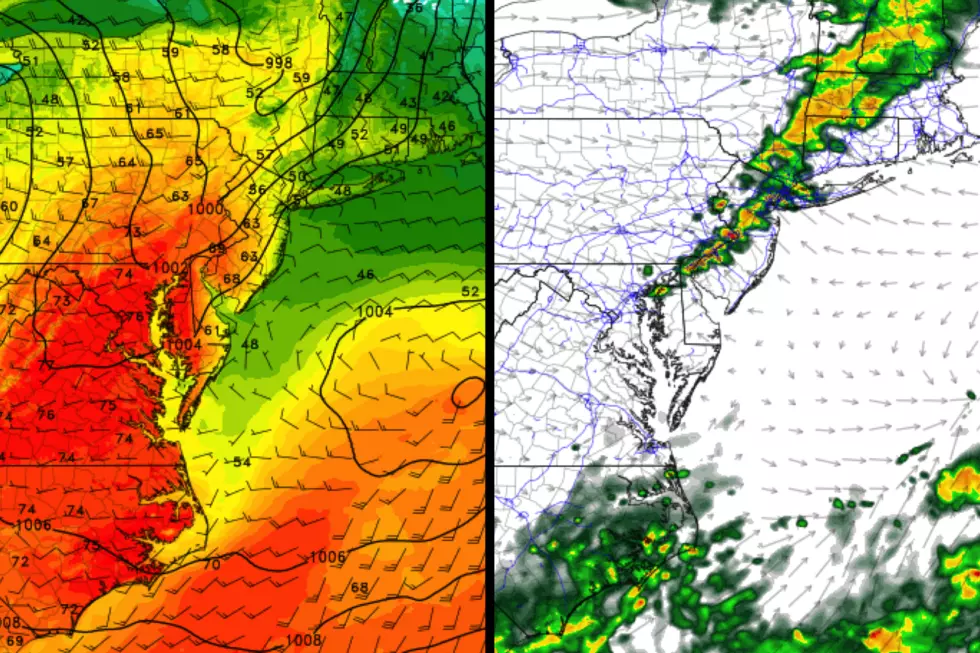 Cool air invades NJ Tuesday, with afternoon-evening thunderstorms
