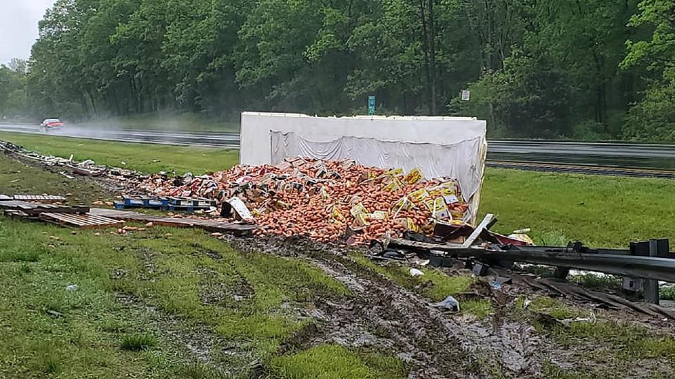 Butter Spills All Over Turnpike, Sweet Potatoes on I-78