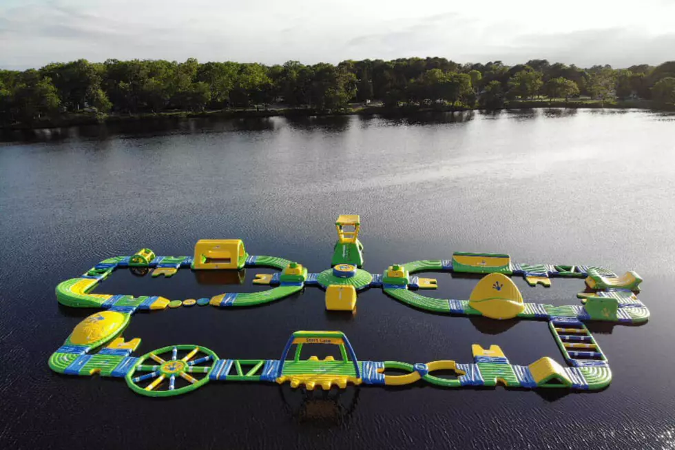 Inflatable water park opening for summer in Ocean County