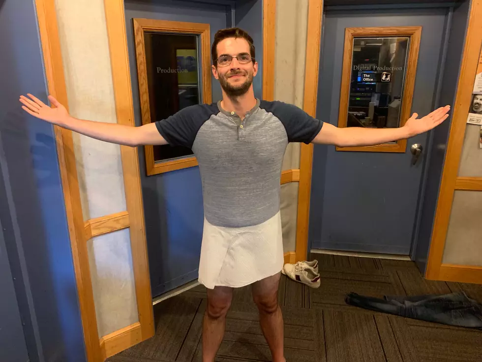 Why our producer took his pants off at work 