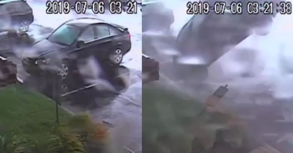 Tornado flips over car in NJ — flooding, blackouts 