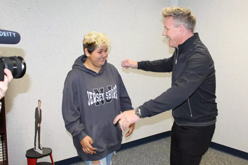 Jersey girl left 'charged up' by Gordon Ramsay visit