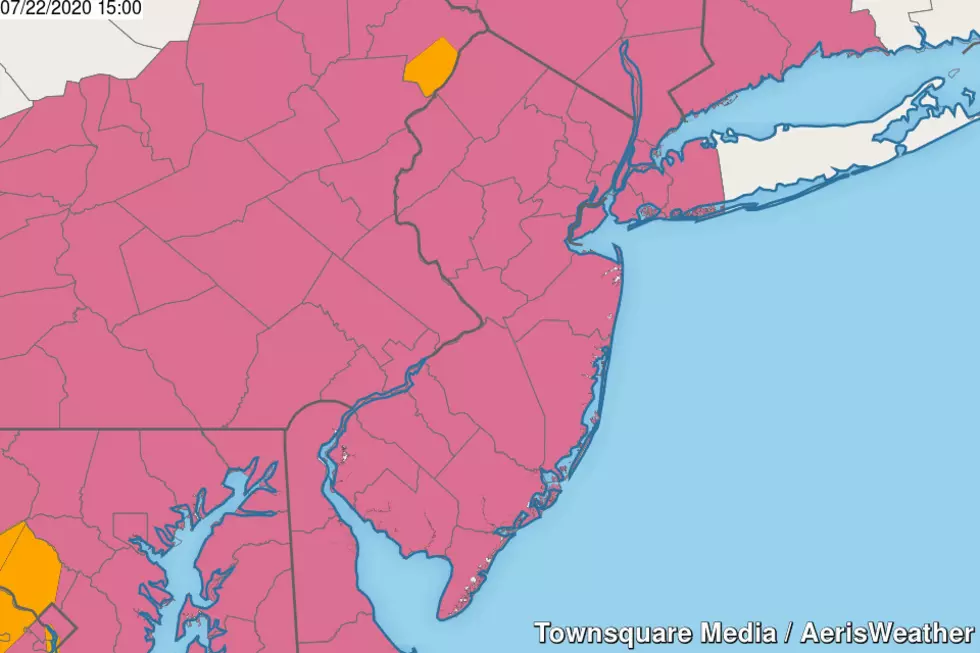 From steamy to stormy: Severe Thunderstorm Watch for NJ until 10 p.m.