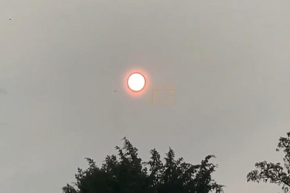Weird sun over NJ? That’s from the wildfires 3,000 miles away