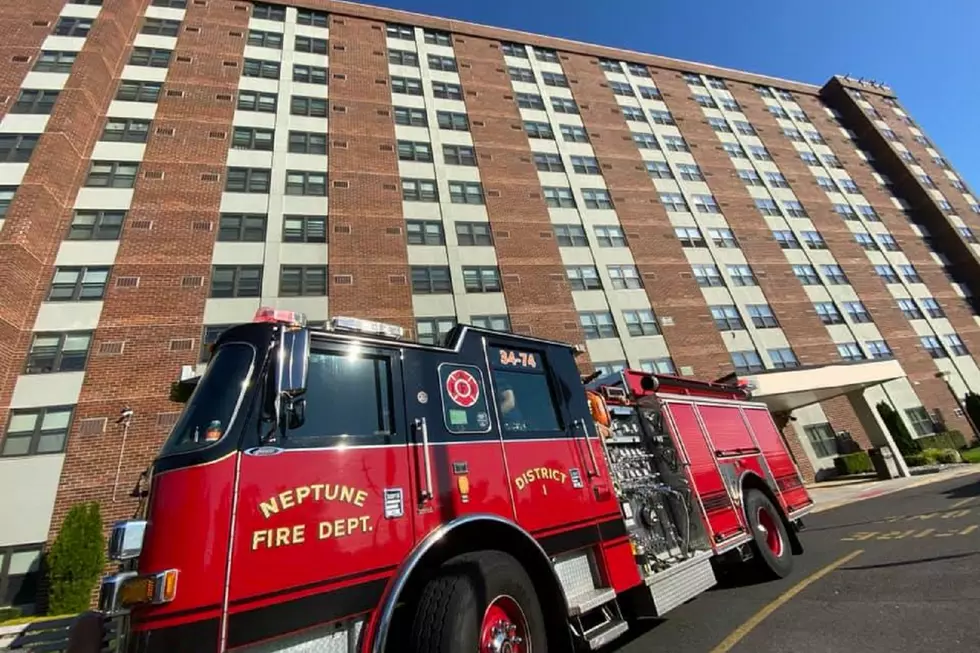 Firefighters 'trapped' by resident at senior apartment, union say