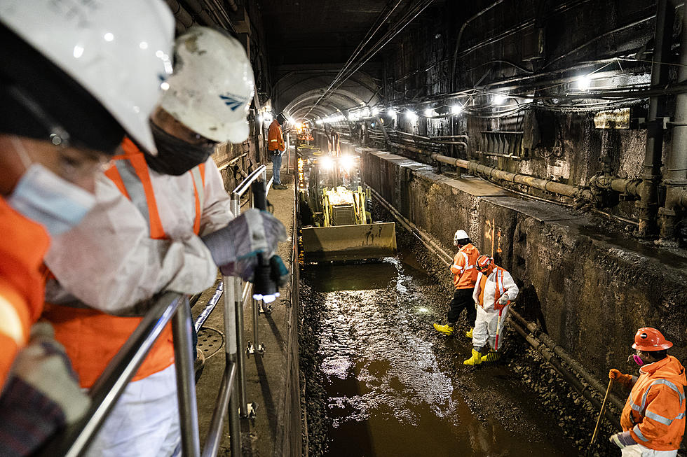 PHOTOS: Workers race against time to save leaky NJ rail tunnel