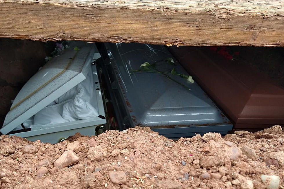 Union County cemetery caskets stacked and had rats, report says