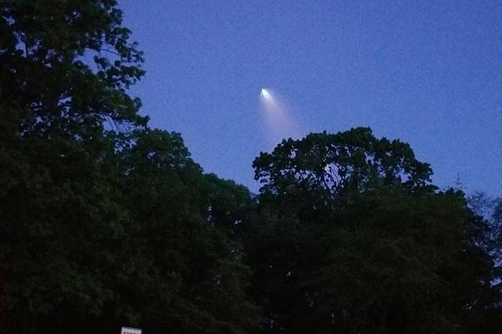 Not a UFO! Amazing videos show rocket launch lighting up N.J. sky