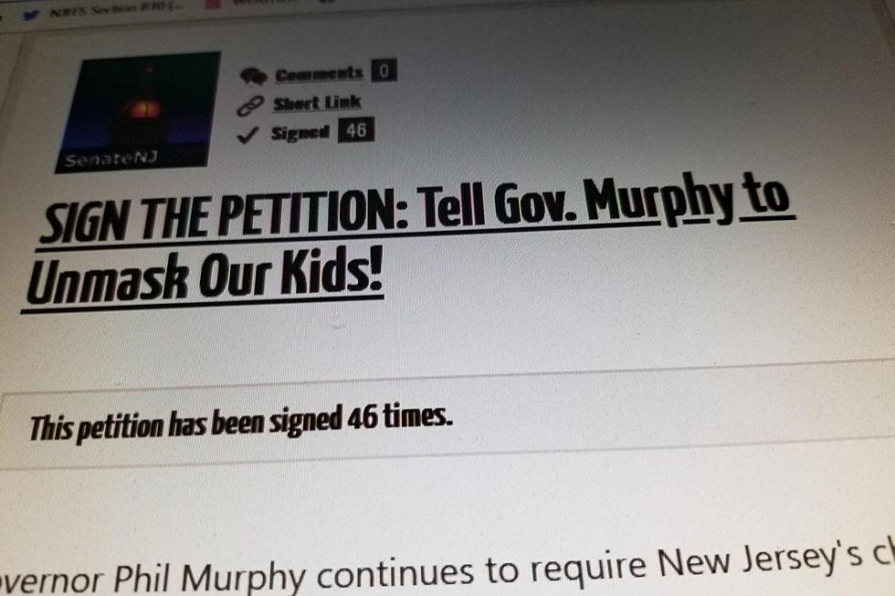 NJ petition asks Gov. Murphy to lift kids mask mandate