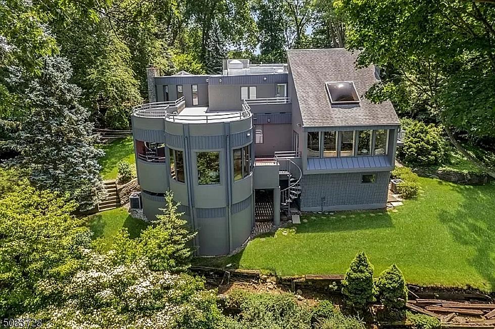 This ultra modern sky home is the highest point in Livingston, NJ