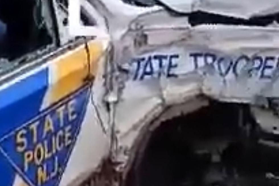 NJ State Police Trooper Injured in Parkway Crash