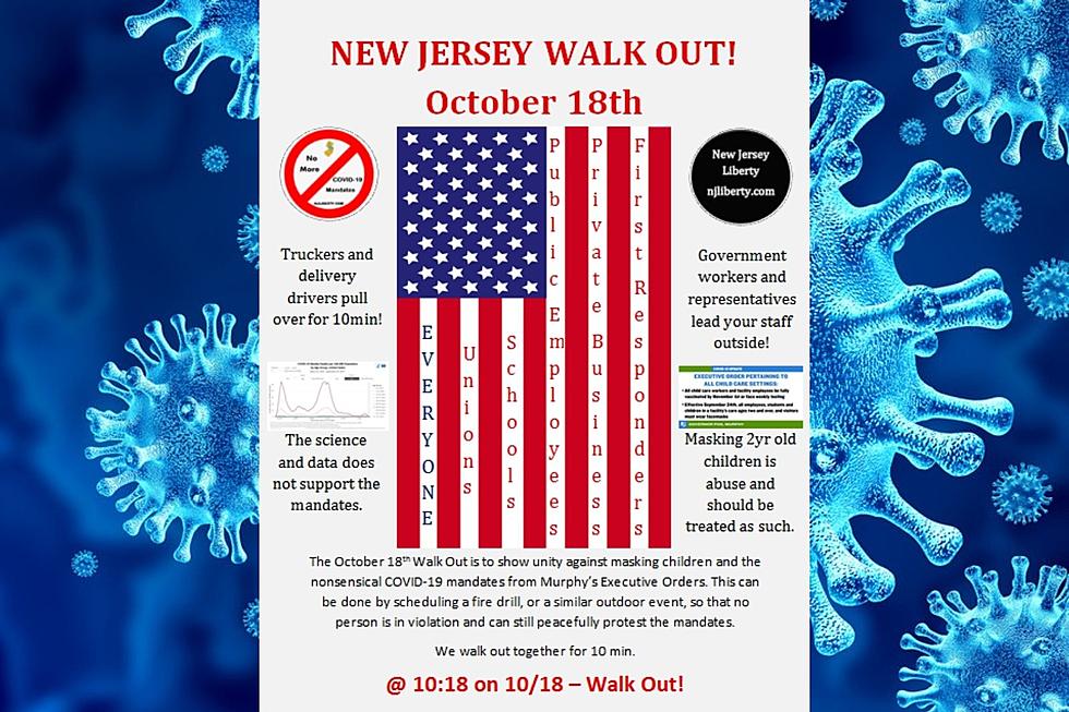 NJ-wide ‘walk out’ against COVID mandates planned for Oct. 18