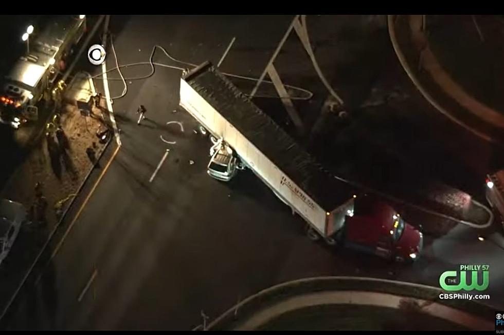 Minivan driver dies in Route 130 crash with tractor trailer in Bordentown, NJ